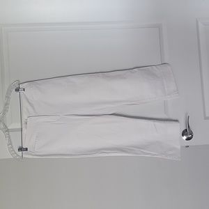 JH Collectibles 'eva' NWOT Size 8 White Cropped Pants
